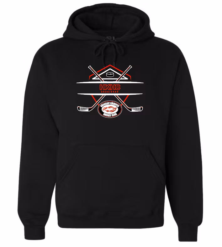 HKHC camp hoodie, svart