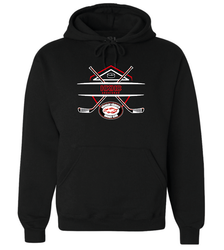 HKHC camp hoodie, svart