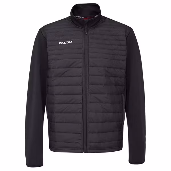 CCM quilted jkt - Black