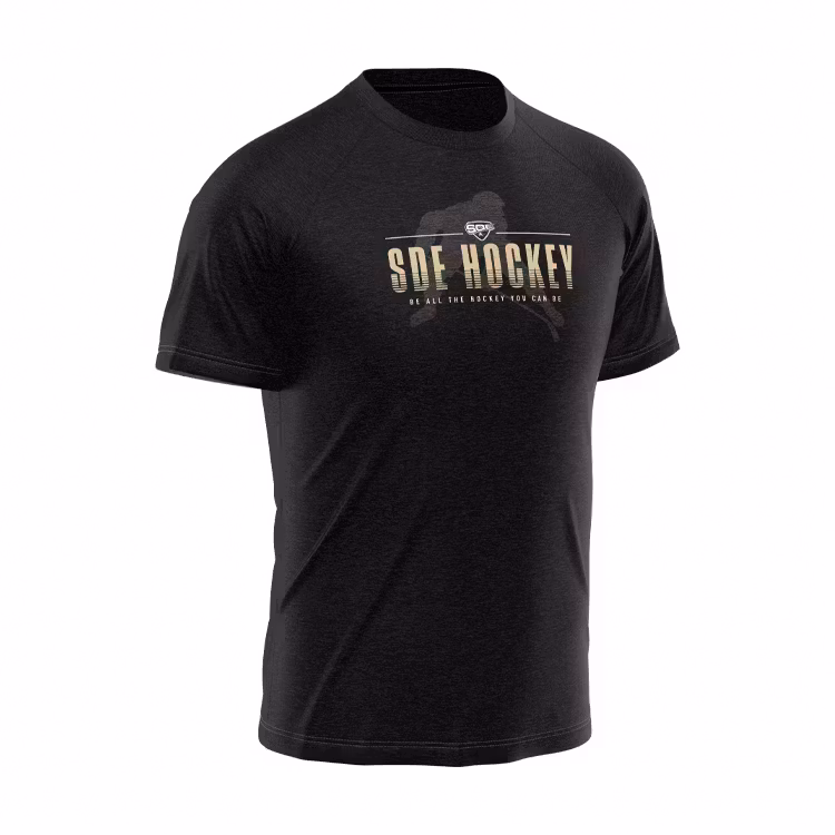 Svart SDE T-Shirt, text logo