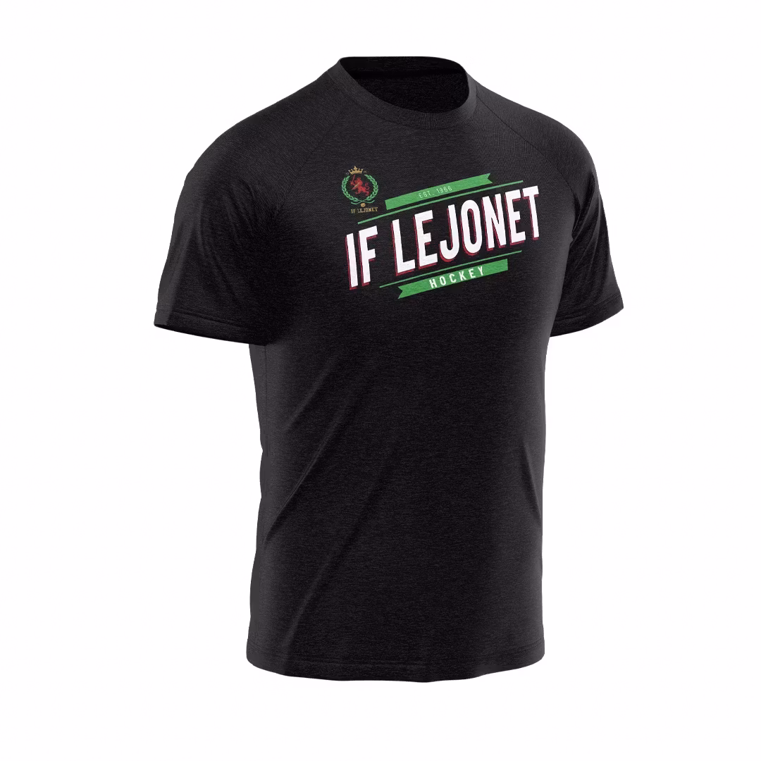 Svart T-shirt, IF Lejonet