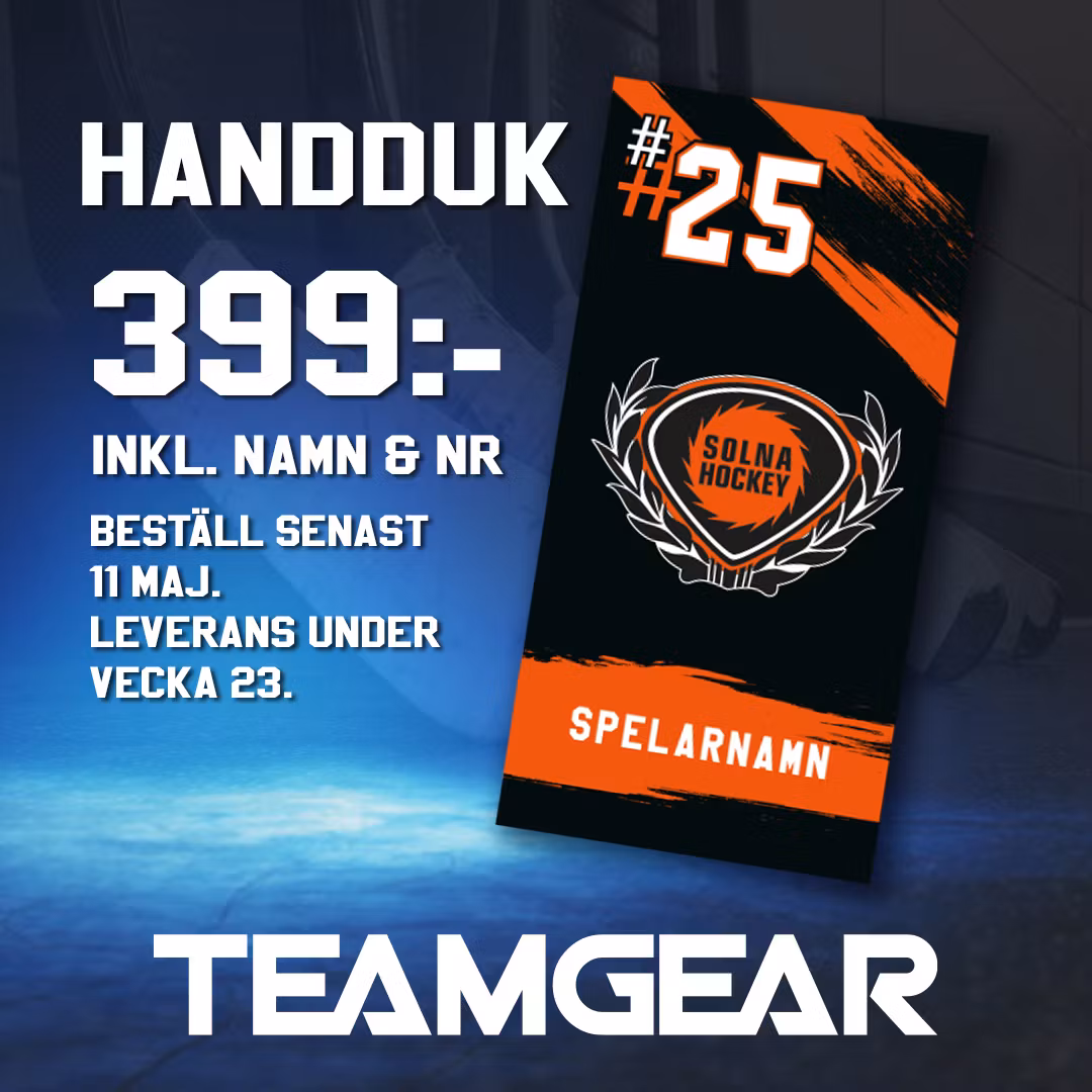 Solna handduk OBS! sista beställningsdag 11/5-25