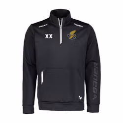 Bauer Vapor 1/2 zip fleece top Sr, Göta