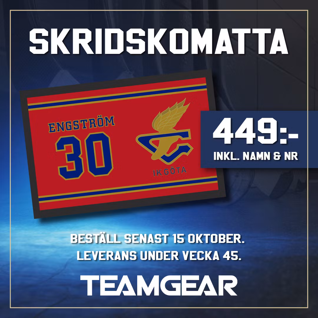 Göta skridskomatta, OBS! sista beställningsdatum 15/10-25