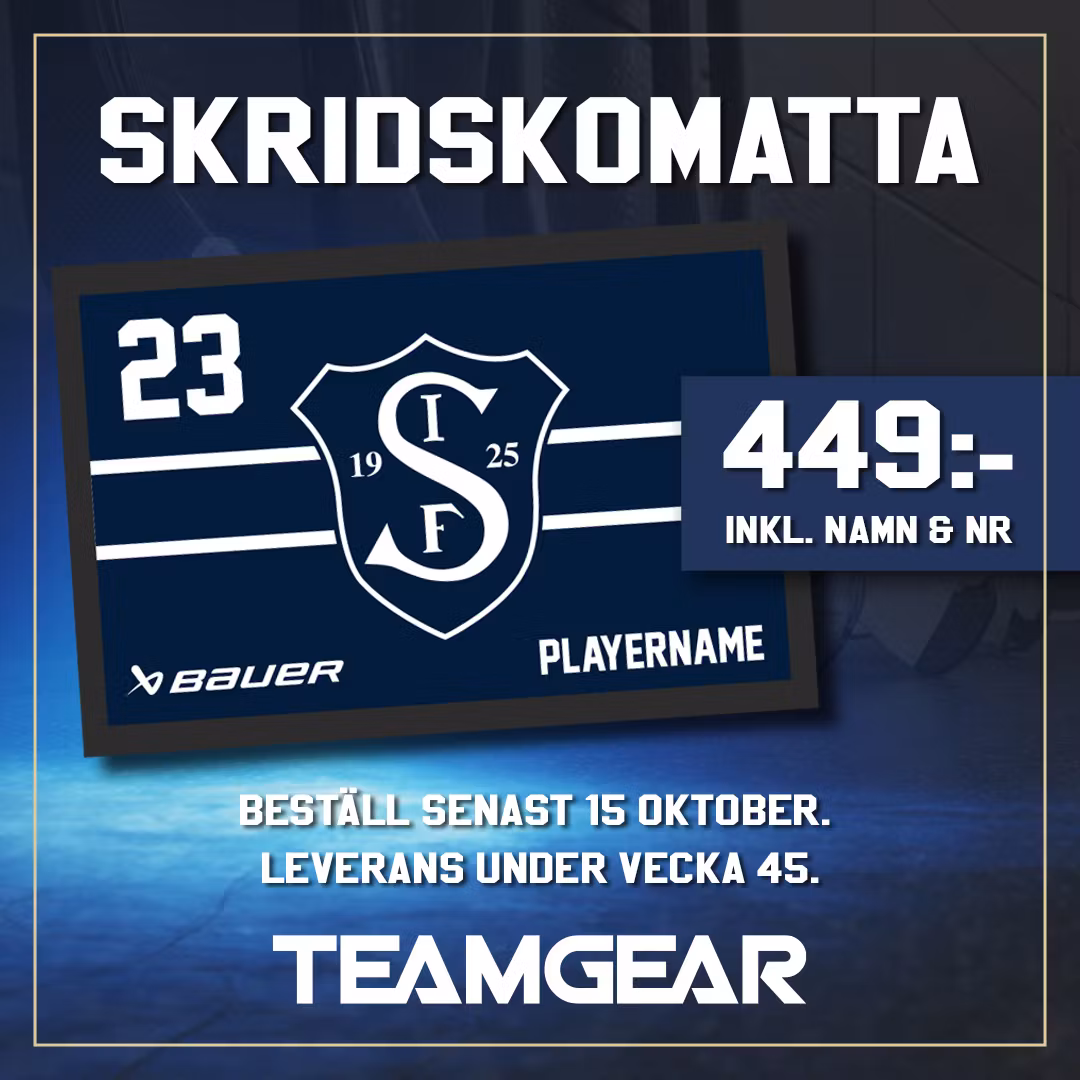 Segeltorp skridskomatta, OBS! sista beställningsdatum 15/10-25