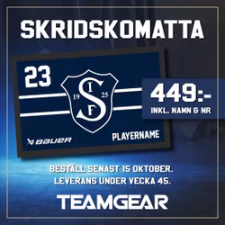 Segeltorp skridskomatta, OBS! sista beställningsdatum 15/10-25