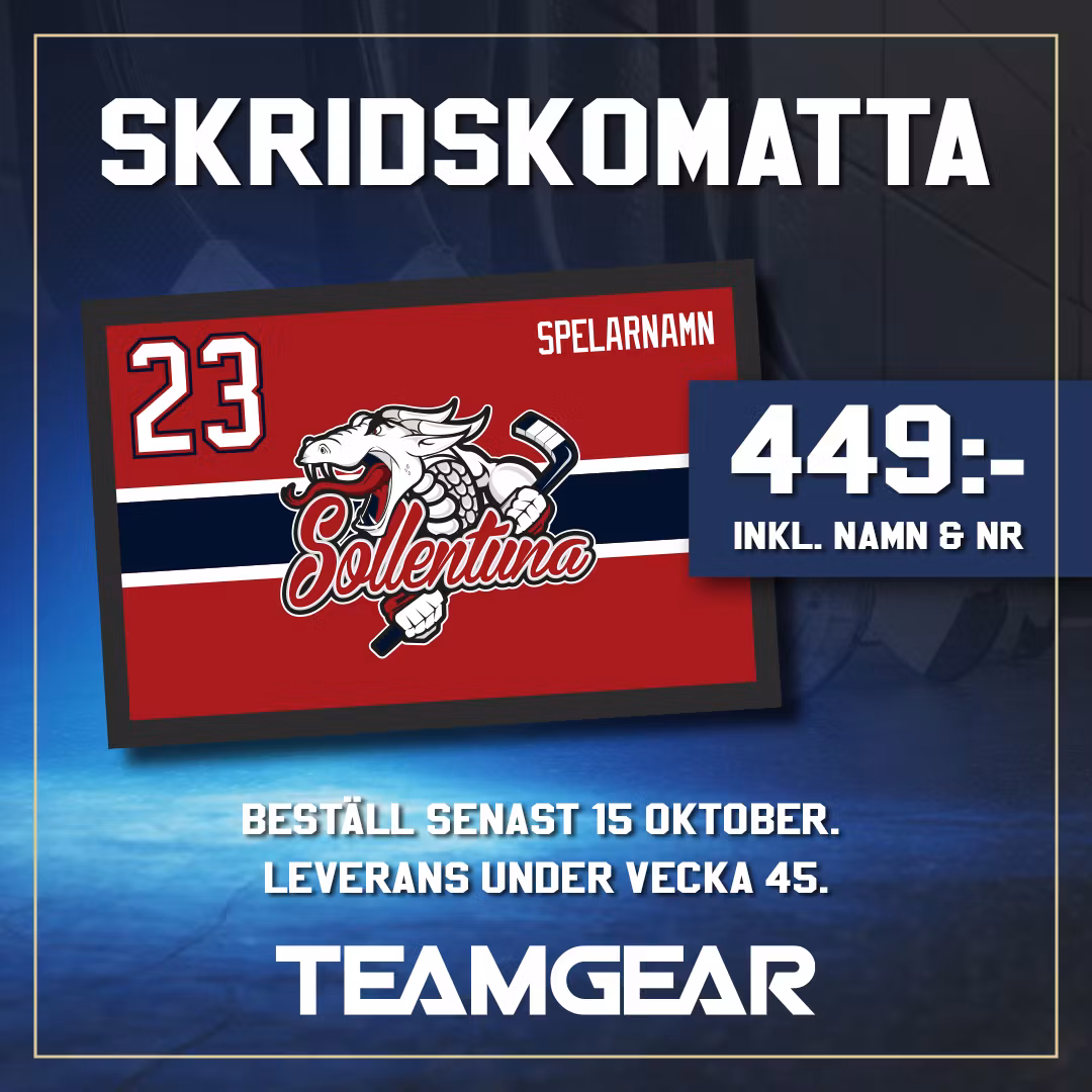 SHC skridskomatta, OBS! sista beställningsdatum 15/10-25