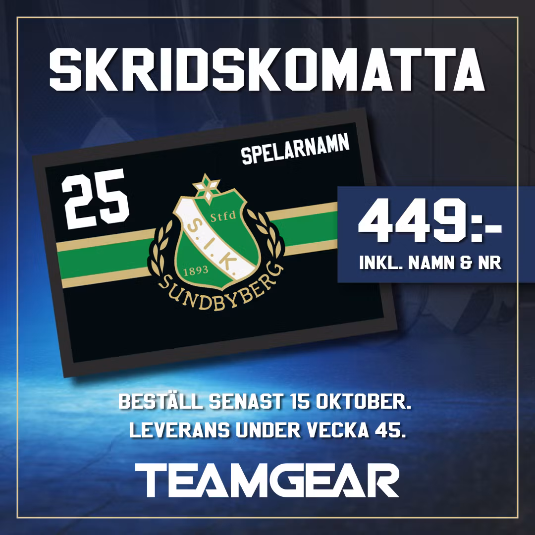 Sundbyberg skridskomatta, OBS! sista beställningsdatum 15/10-25
