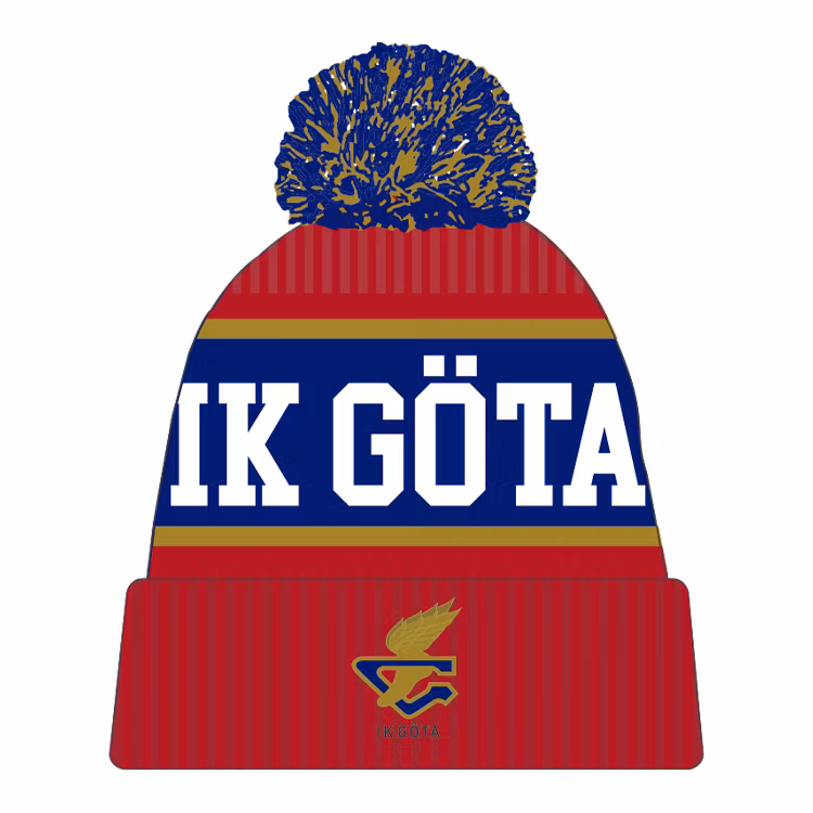 Göta pompom - Röd