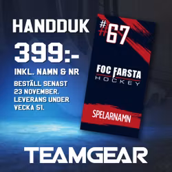 FOC Farsta handduk OBS! sista beställningsdag 23/11-25