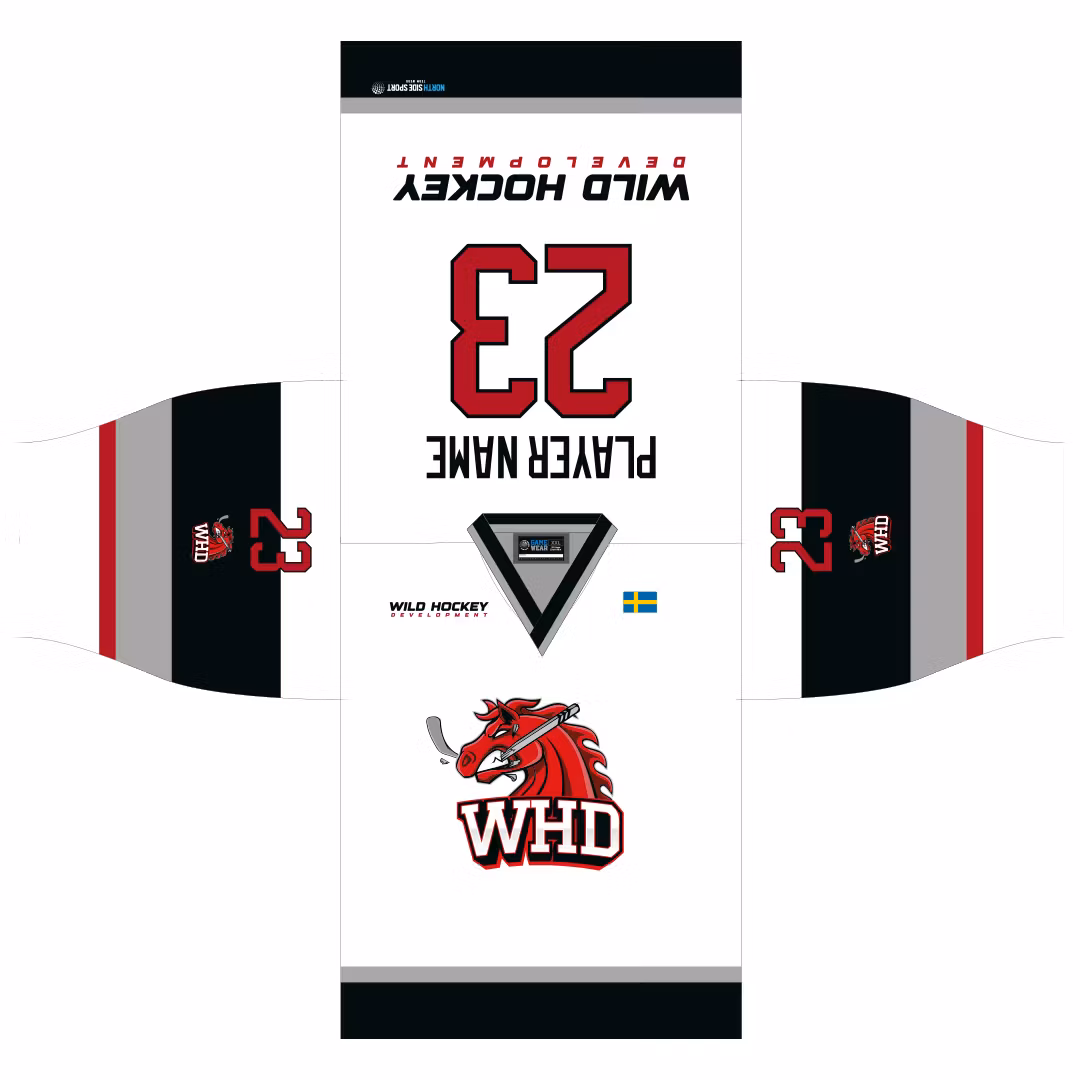 WHD matchtröja- vit OBS sista beställningsdag 4/2