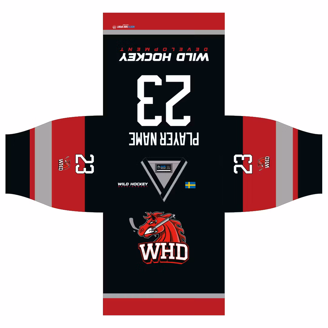 WHD matchtröja- svart. OBS sista beställningsdag 4/2