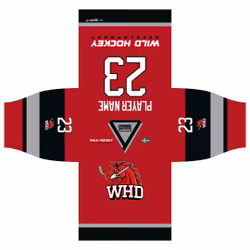 WHD matchtröja- röd. OBS sista beställningsdag 4/2