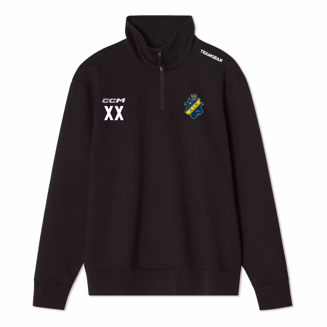 NYHET! CCM Locker 1/4 Zip, Jr- AIK