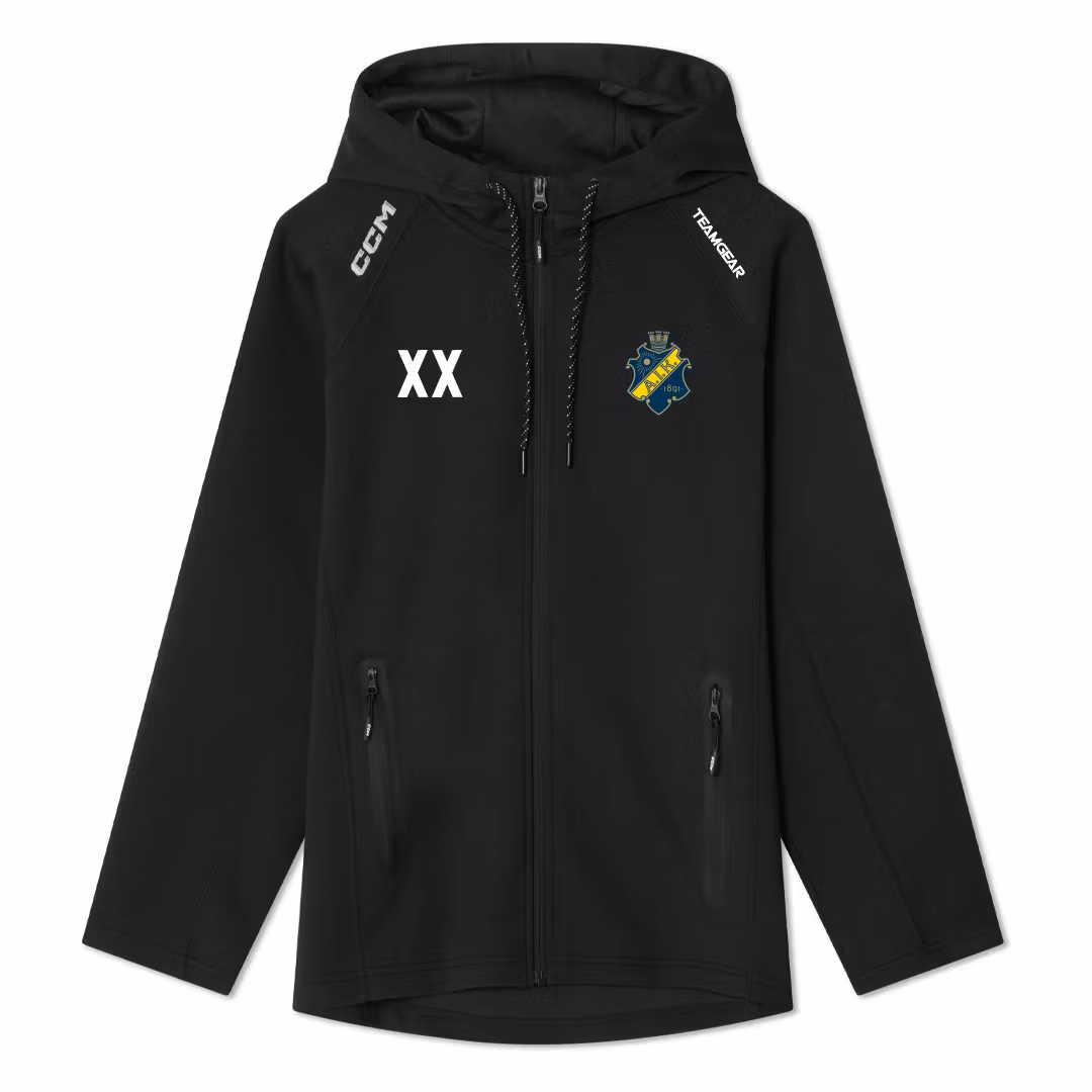 NYHET! CCM Fullzip hood, Jr - AIK