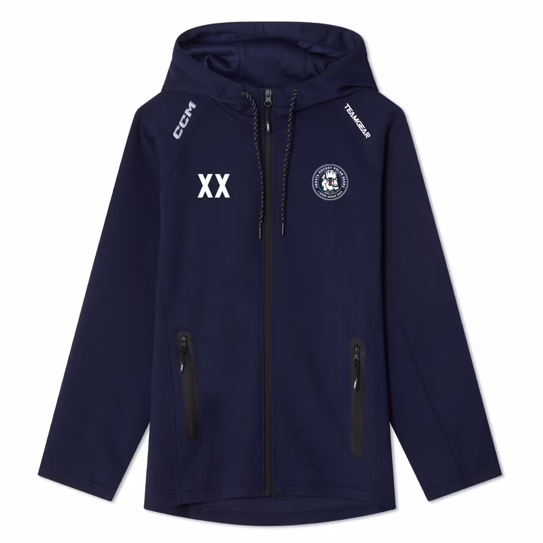 NYHET! CCM Fullzip Hood, Sr - Frosta