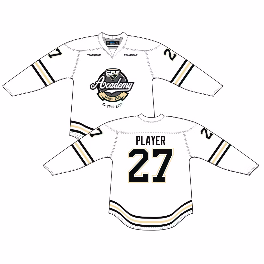 SDE akademi tröja, vit. OBS. sista beställningsdatum 12/4