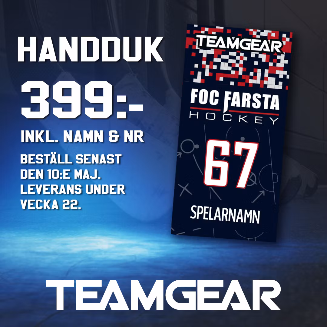 FOC Farsta handduk OBS! sista beställningsdag 10/5-26