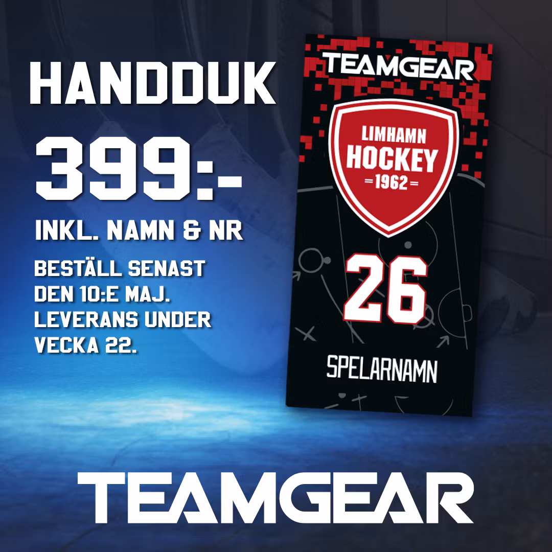 Limhamn hockey handduk OBS! sista beställningsdag 10/5-26