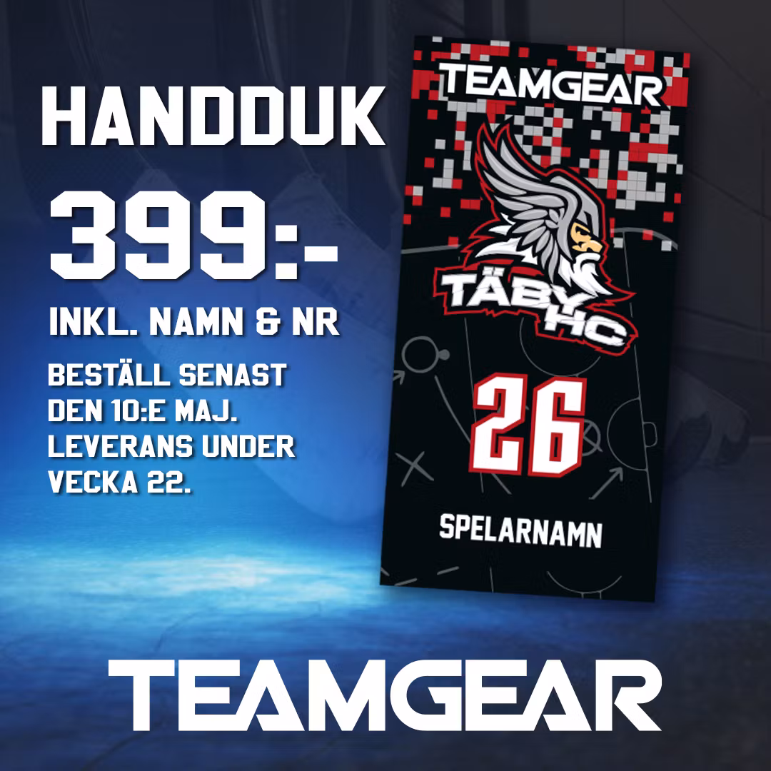 THC handduk OBS! sista beställningsdag 10/5-26