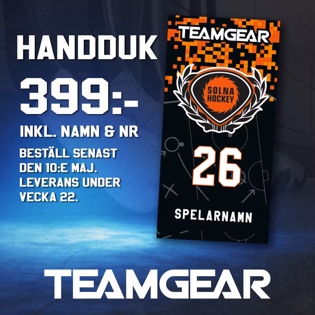 Solna handduk OBS! sista beställningsdag 10/5-26