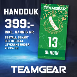 Sundbybergs IK handduk OBS! sista beställningsdag 10/5-26