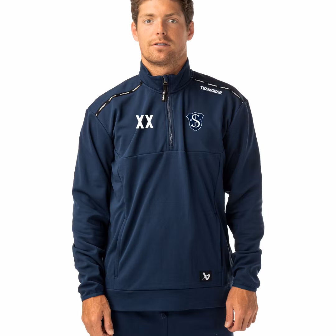 NYHET! Bauer Vapor 1/2 zip fleece top Jr, Segeltorp IF