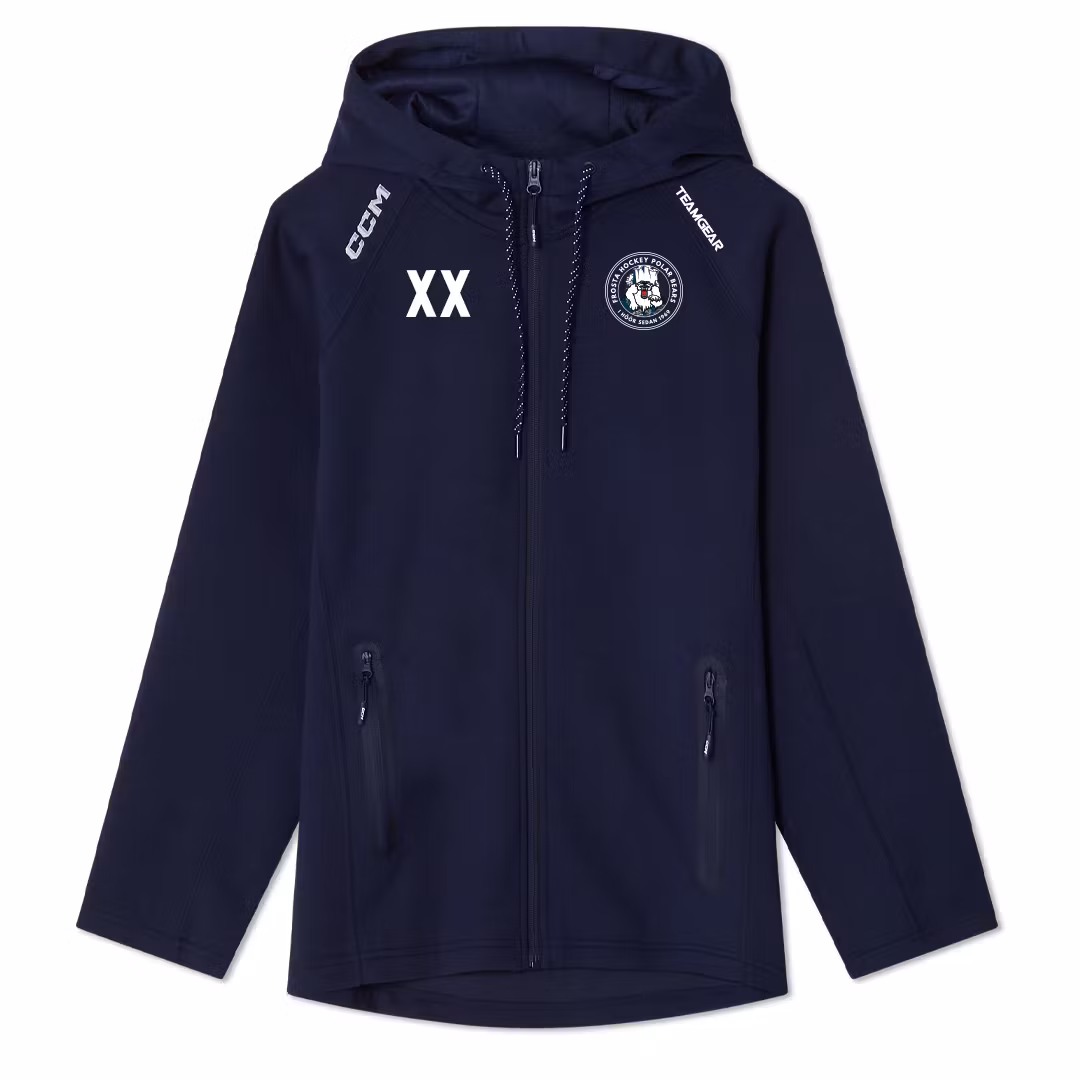NYHET! CCM Fullzip hood, Jr - Frosta