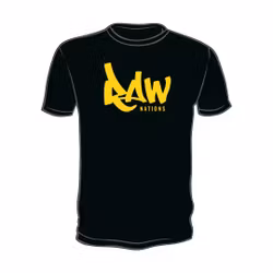 Raw Nations tee, svart