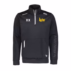 Bauer Vapor 1/2 zip fleece top Sr, Raw Nations