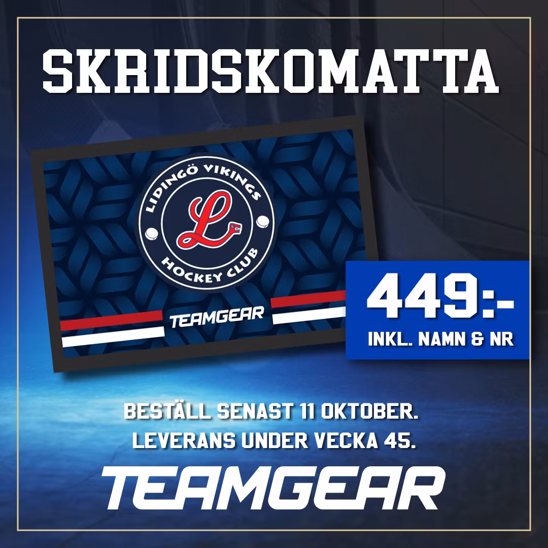 Lidingö skridskomatta, OBS! sista beställningsdatum 11/10-26