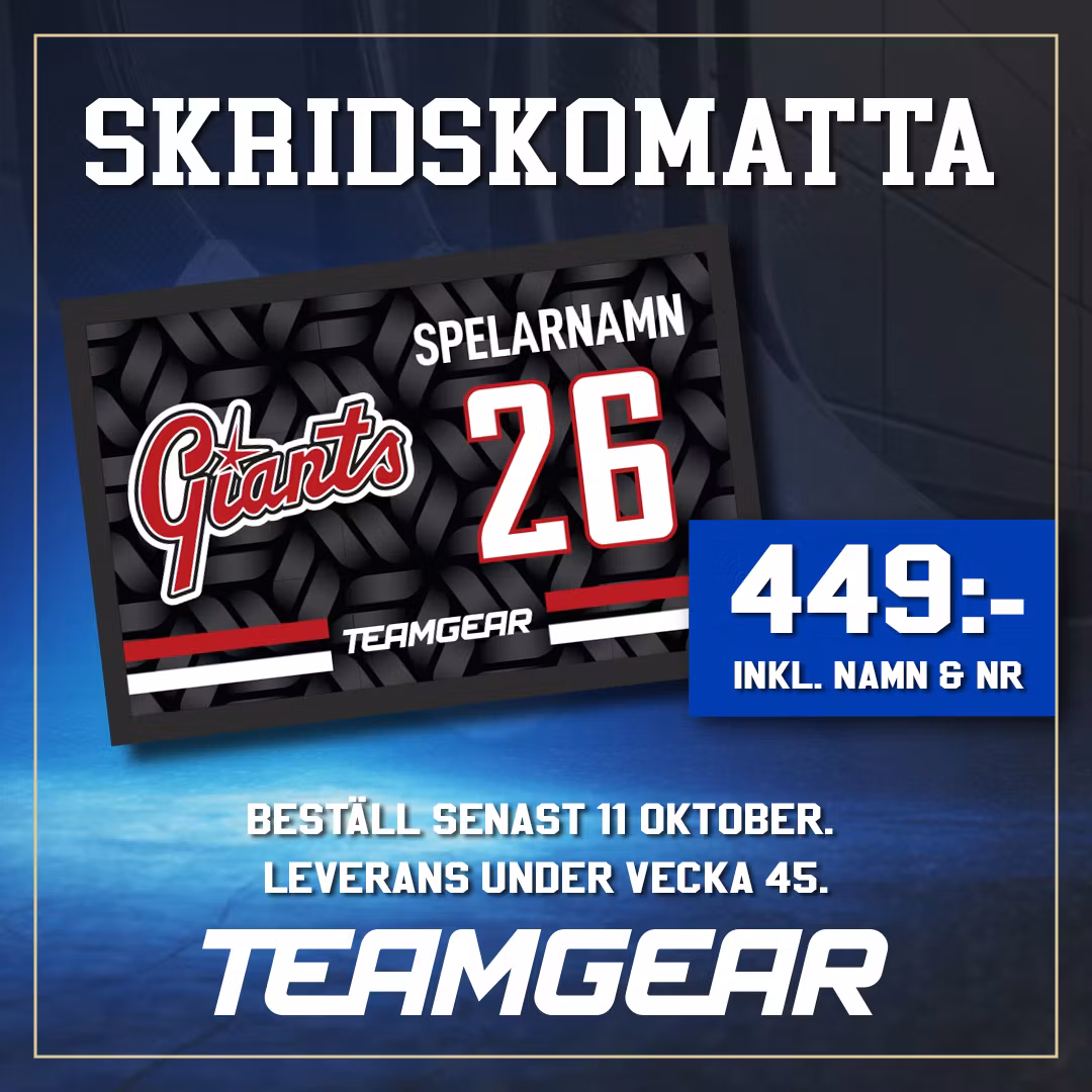 Lund skridskomatta, OBS! sista beställningsdatum 11/10-26