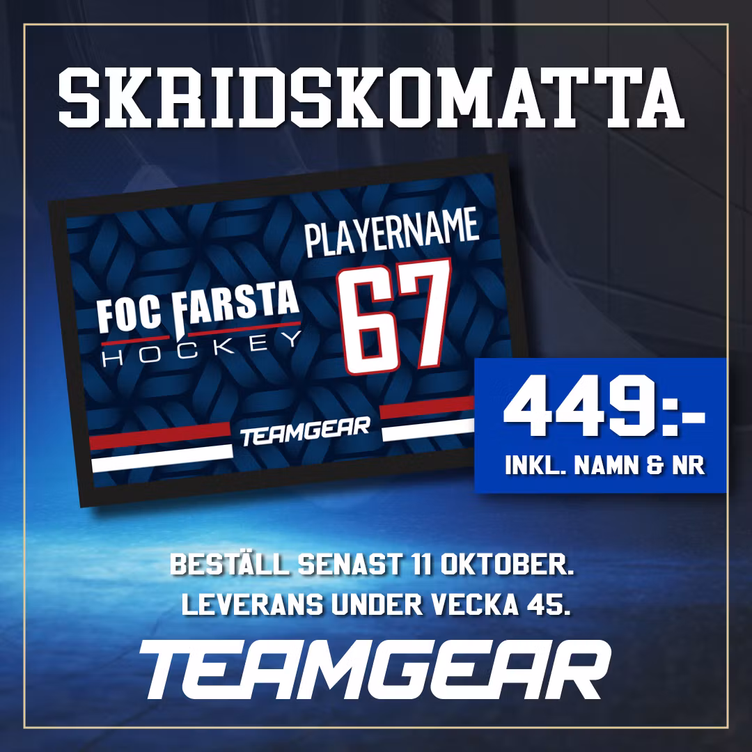 Foc Farsta skridskomatta, OBS! sista beställningsdatum 11/10-26