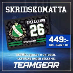 Sundbyberg skridskomatta, OBS! sista beställningsdatum 11/10-26