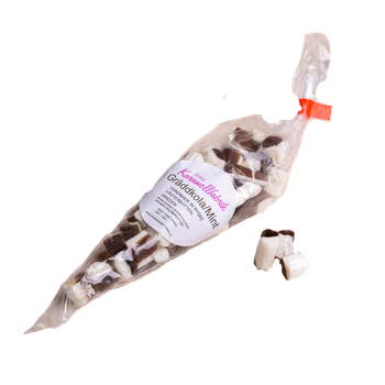 Cream caramel/Mint, cone 110 grams