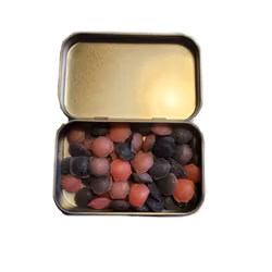 Pastiller Hallon/Lakrits