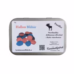 Pastiller Hallon/Blåbär