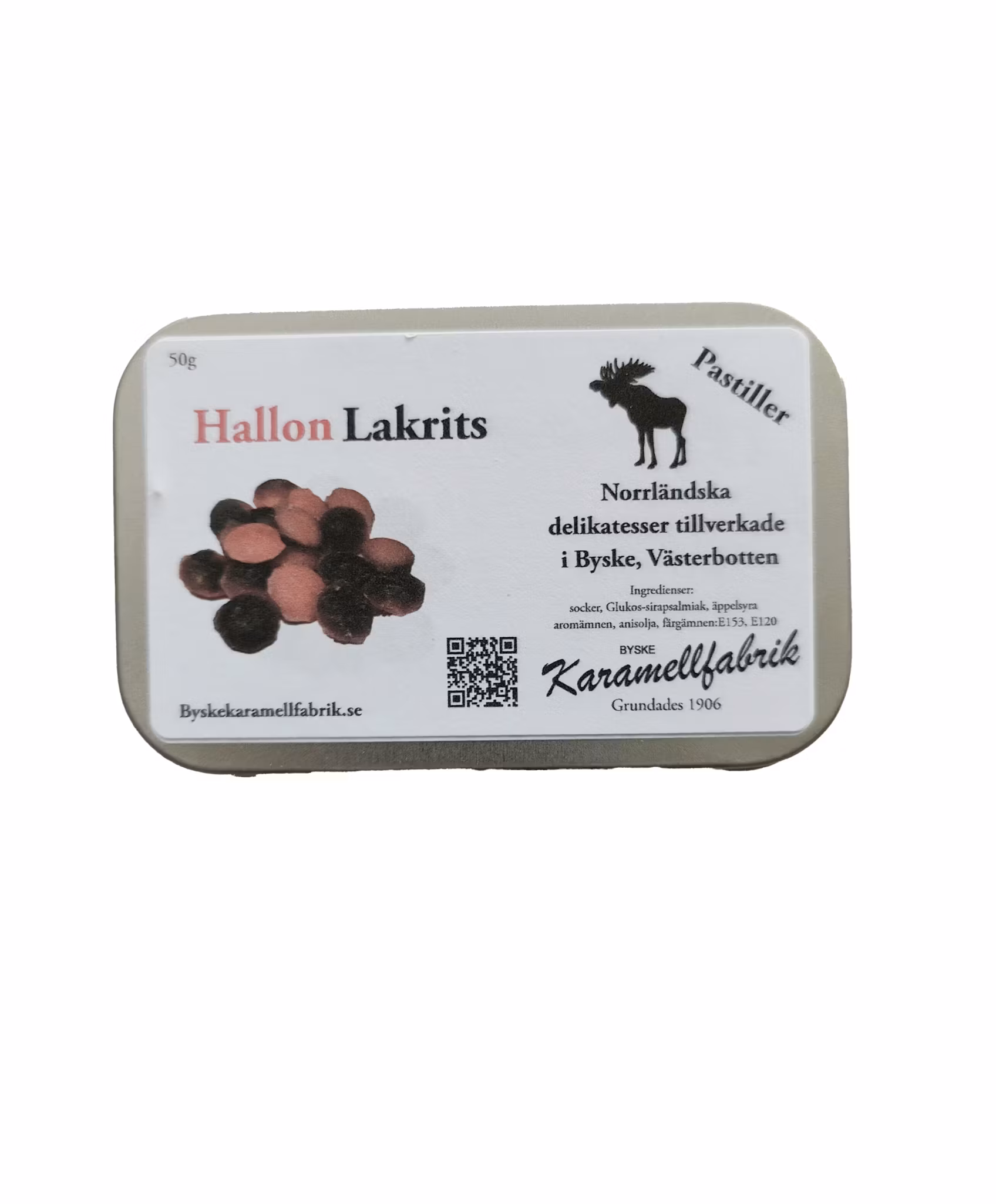 Pastiller Hallon/Lakrits