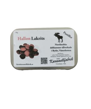 Pastiller Hallon/Lakrits