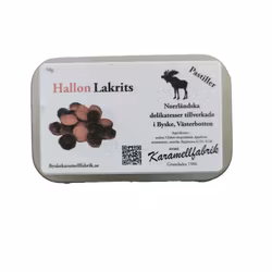 Pastiller Hallon/Lakrits