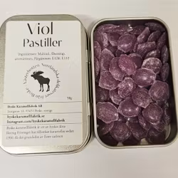 Sockerfria violpastiller