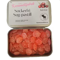 Sockerfria körsbärspastiller