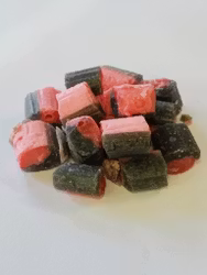 Raspberry/licorice Bag 280 grams