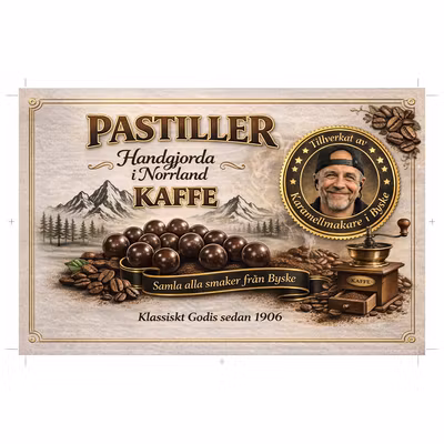 Kaffe pastiller ~50g