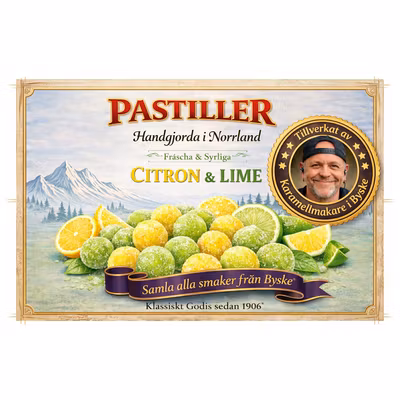 Pastiller Citron/Lime ~50g