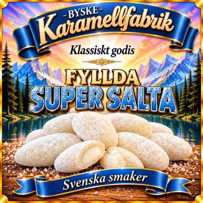 Mellan Påse Fyllda Supersalta