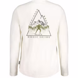 Maloja M RauchschwalbeM. Longsleeve Vintage White