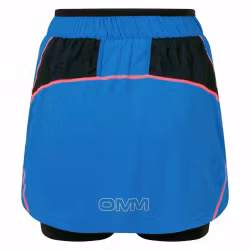 OMM W Pace Skort Blue/Pink
