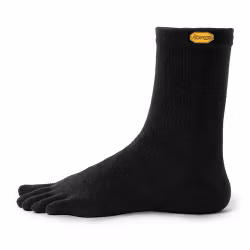 Vibram 5TOE Sock Crew Wool Black
