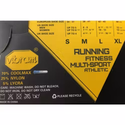 Vibram 5TOE Sock No Show Grey